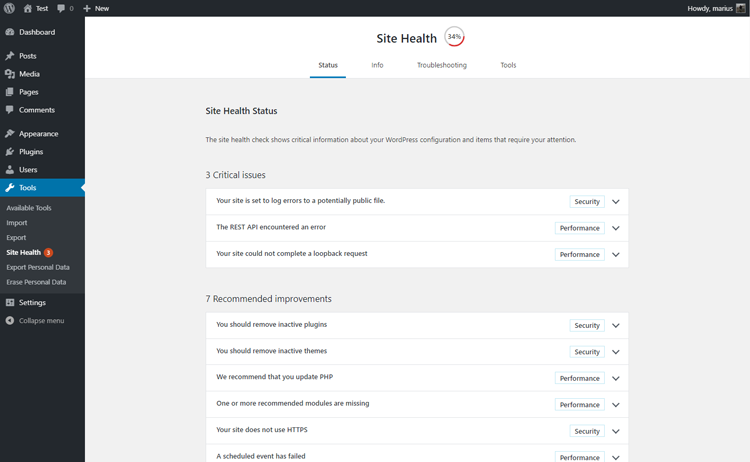Health-Check-&-Troubleshooting