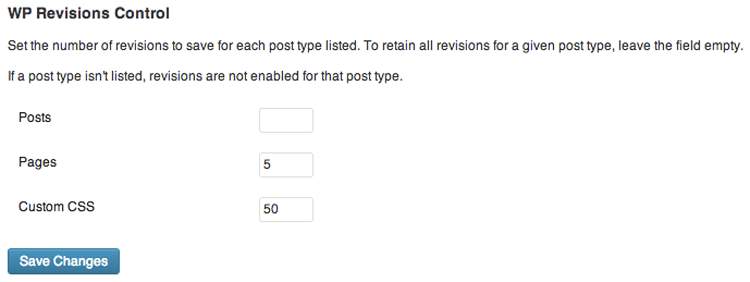 WP-Revisions-Control