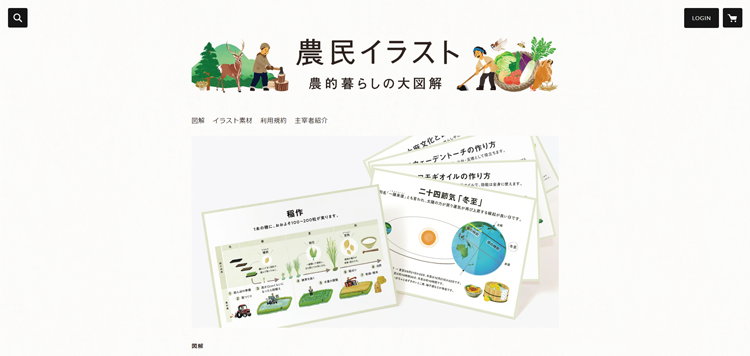 農民イラスト