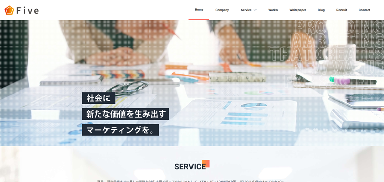 株式会社Five(ファイブ)---社会に新たな価値を生み出すマーケティングを---five-inc.co