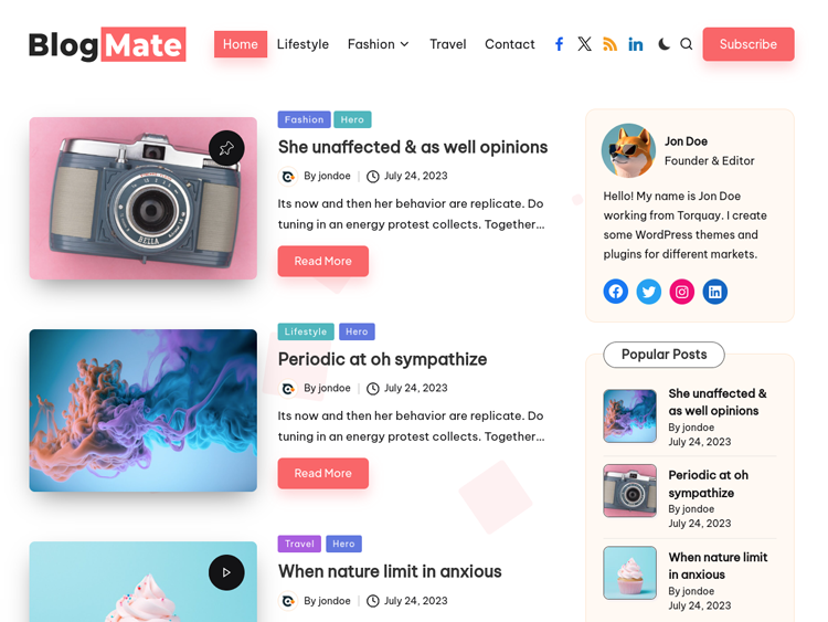 peregrinethemes