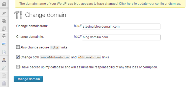 Automatic-Domain-Changer