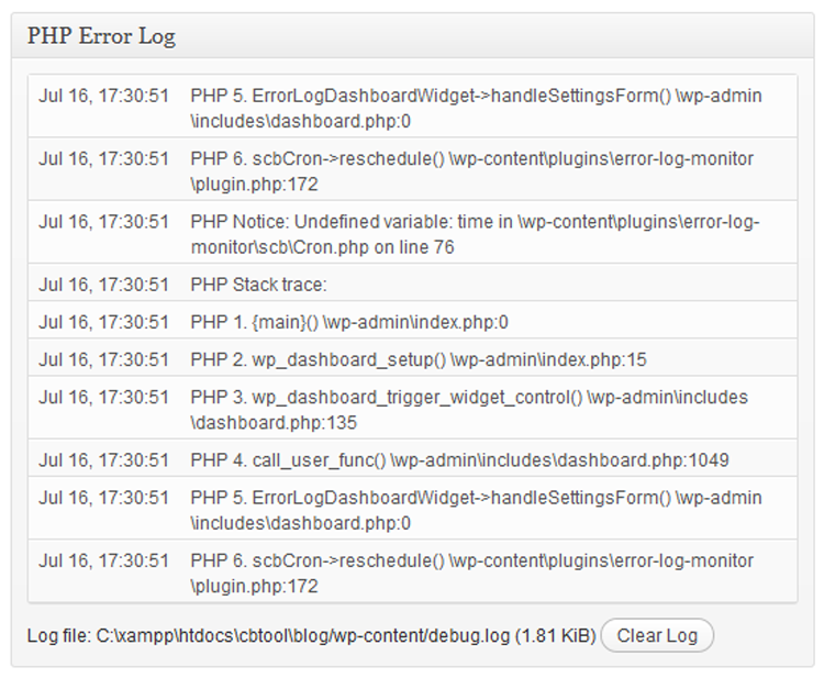 Error-Log-Monitor