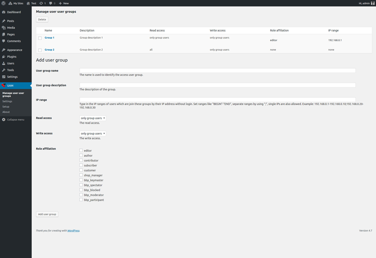 User-Access-Manager