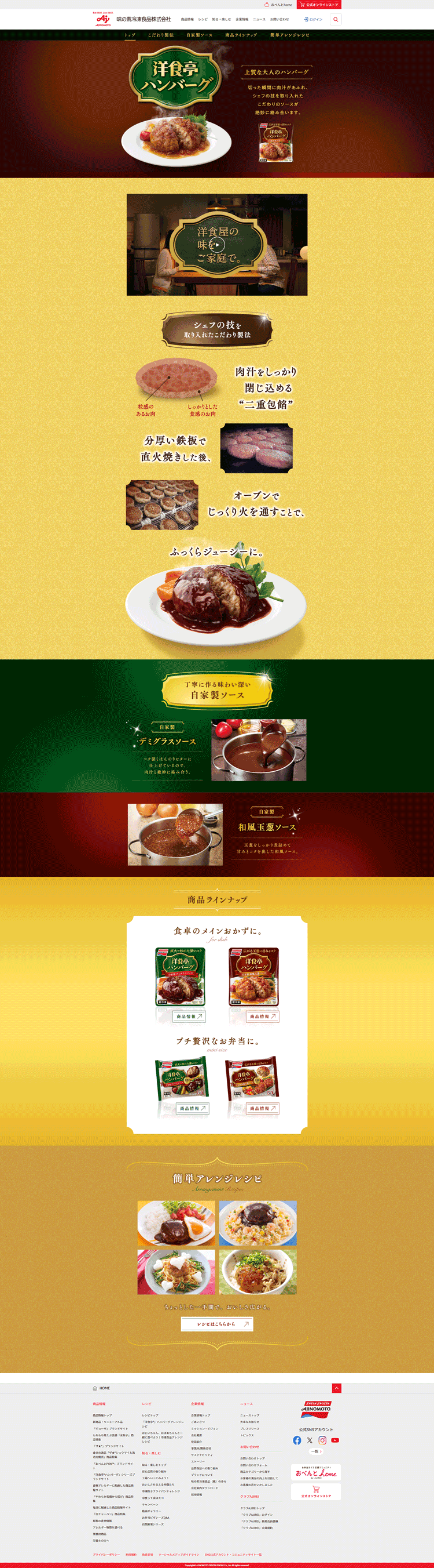 洋食亭ハンバーグ