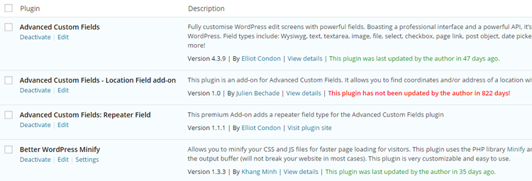 Vendi Abandoned Plugin Check