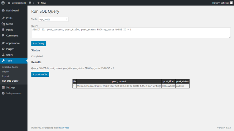 Run-SQL-Query