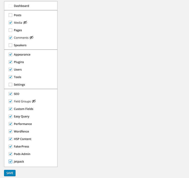 Clean-WP-Admin-Menu