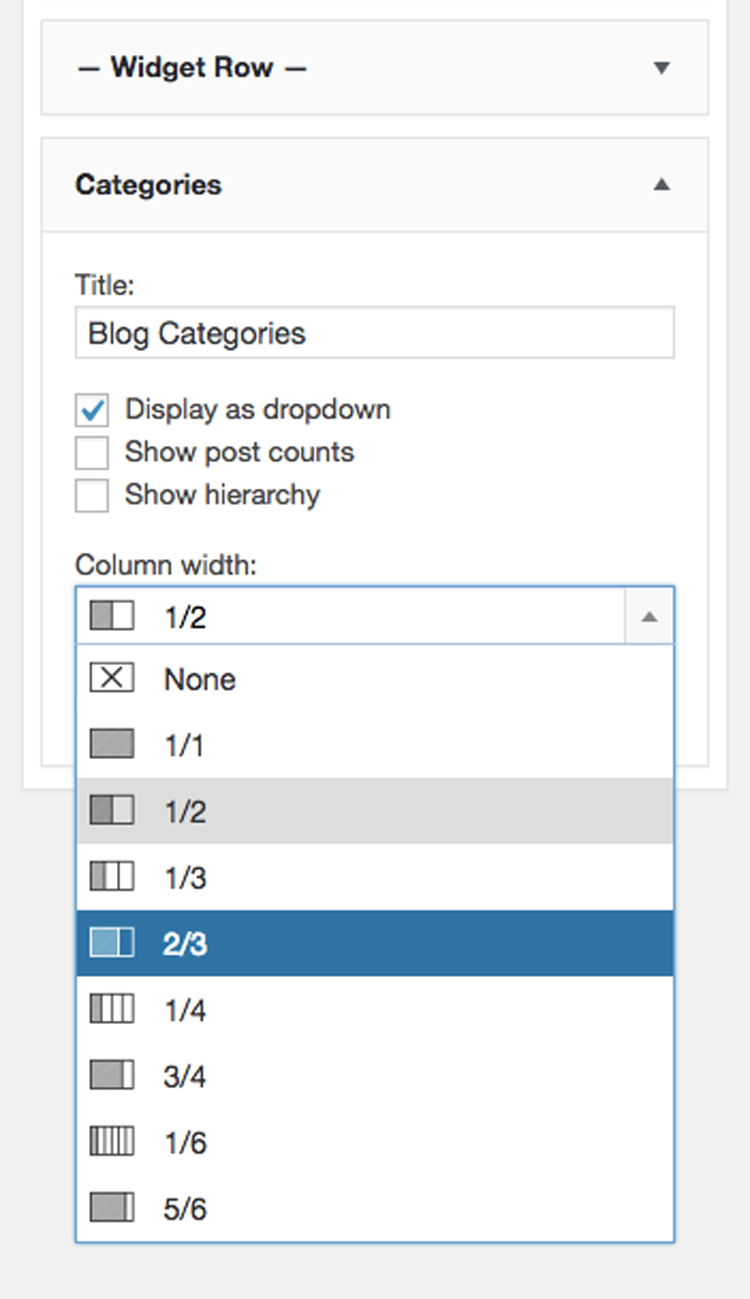 Easy-Widget-Columns
