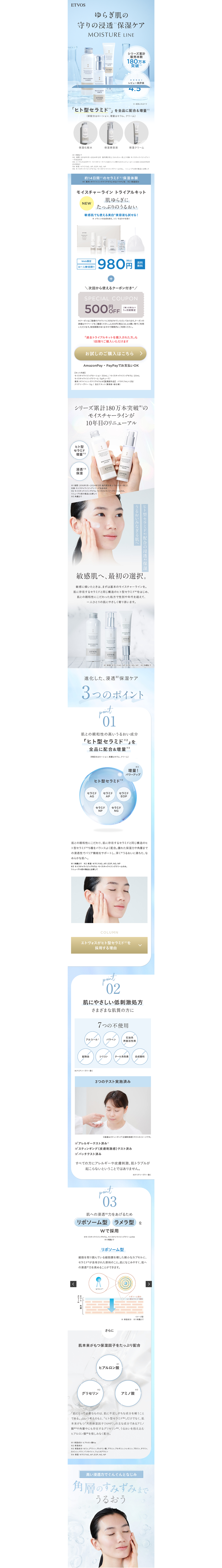 モイスチャーライン トライアルキット